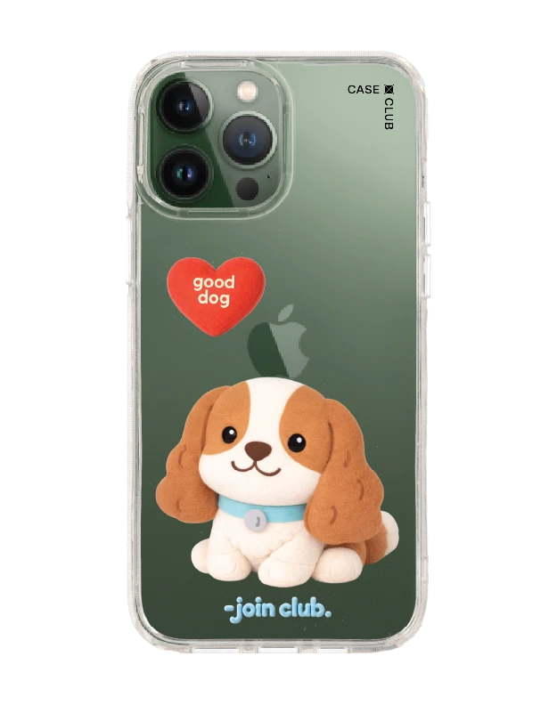 เคสใส iphone 13 pro max join the club heartful คาวาเลียร์ คิง ชาลส์ สแปเนียล