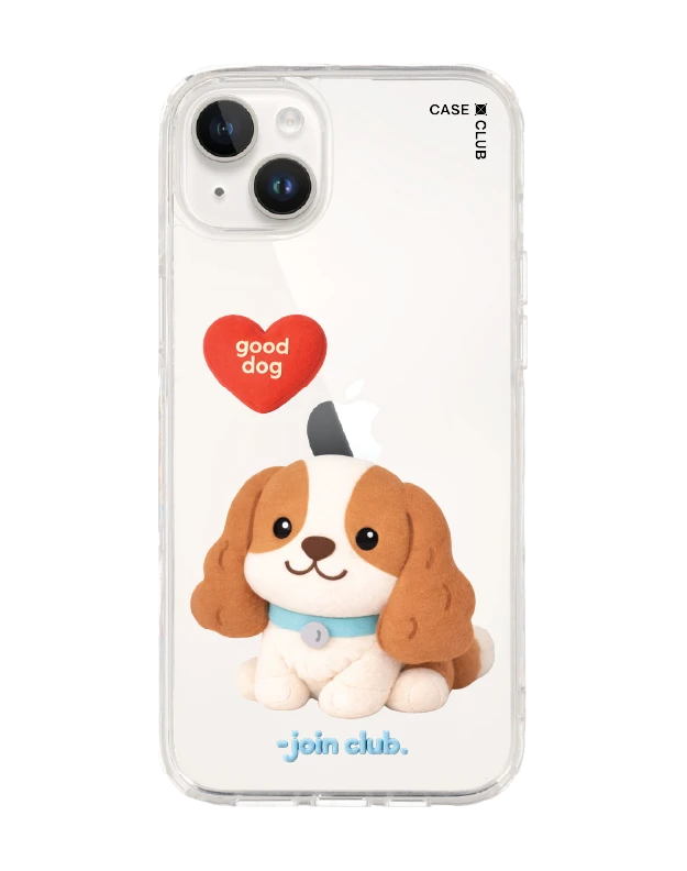 iphone 14 plus clear case join the club heartful cavalier