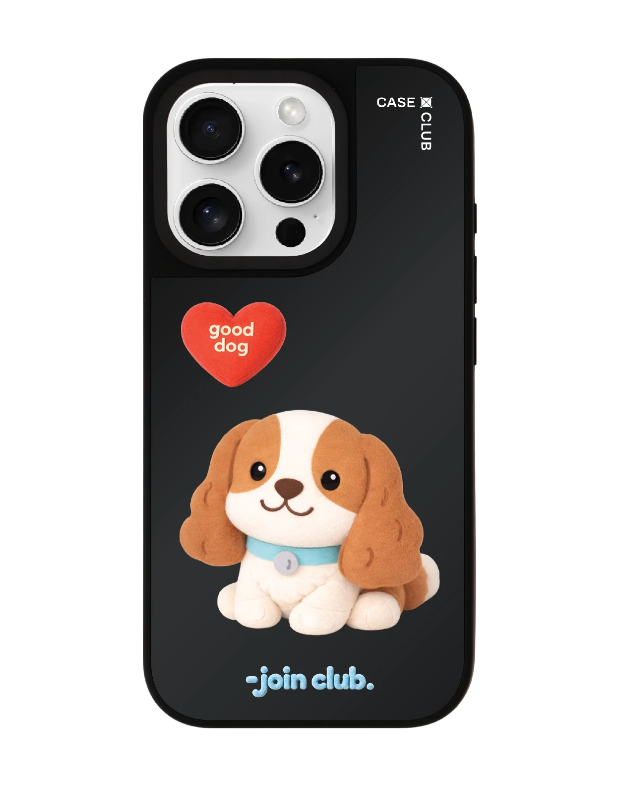 เคสกระจก iphone 16 pro matte magsafe join the club heartful คาวาเลียร์ คิง ชาลส์ สแปเนียล