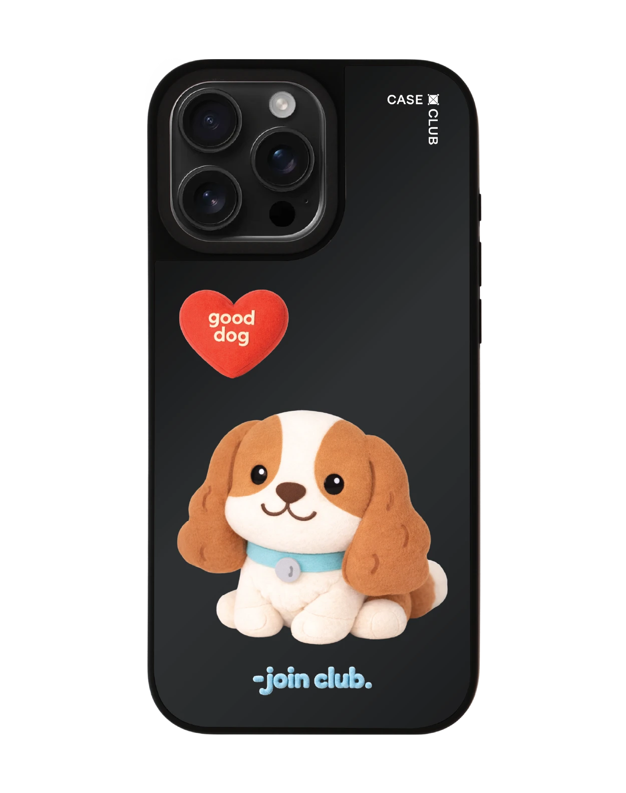 เคสกระจก iphone 16 pro max matte magsafe join the club heartful คาวาเลียร์ คิง ชาลส์ สแปเนียล