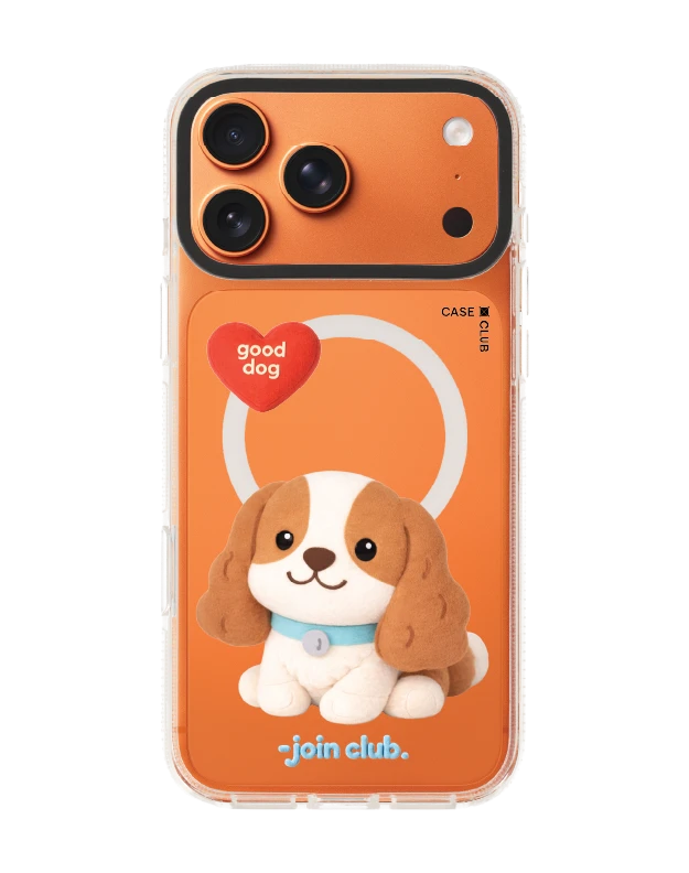 เคสใส iphone 17 pro max clear case magsafe shield join the club heartful คาวาเลียร์ คิง ชาลส์ สแปเนียล