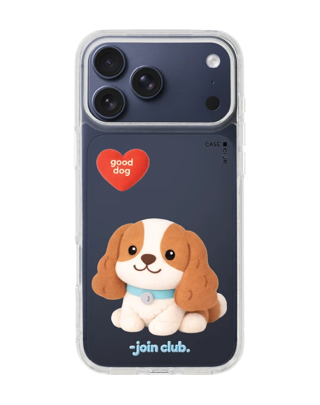 เคสใส iphone 17 pro max join the club heartful คาวาเลียร์ คิง ชาลส์ สแปเนียล
