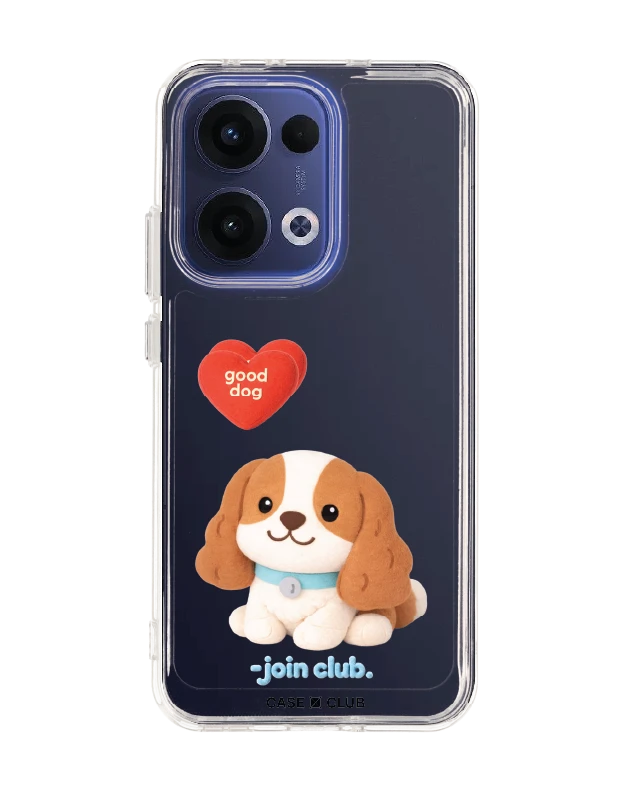 oppo reno 13 clear case join the club heartful cavalier