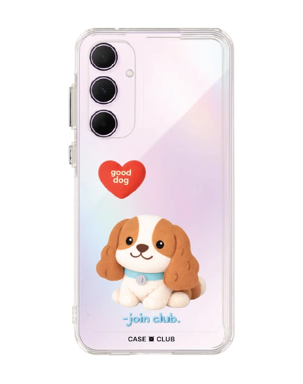 samsung galaxy a55 clear case join the club heartful cavalier