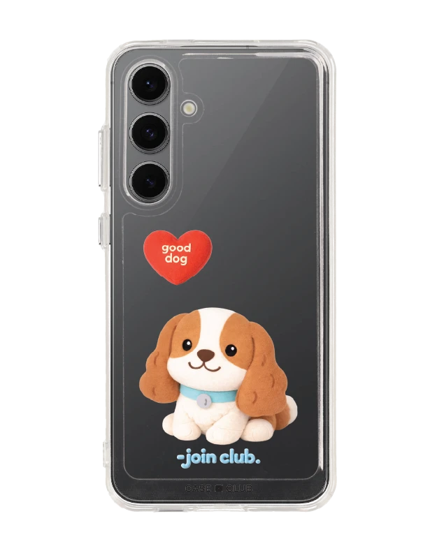 เคสใส samsung s24 fe join the club heartful คาวาเลียร์ คิง ชาลส์ สแปเนียล