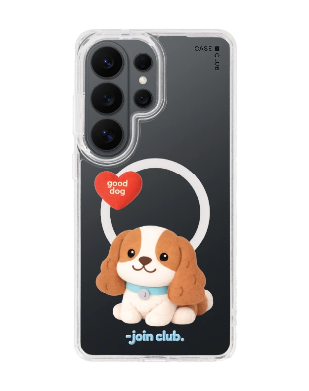 เคสใส samsung galaxy s26 ultra clear magsafe join the club heartful คาวาเลียร์ คิง ชาลส์ สแปเนียล