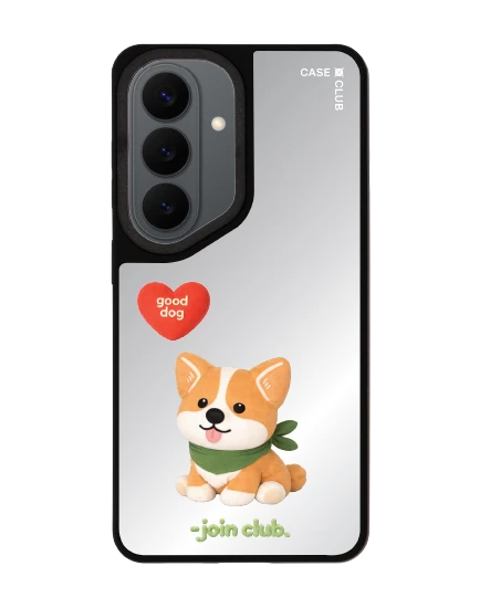 samsung s26 matte mirror magsafe join the club heartful corgi