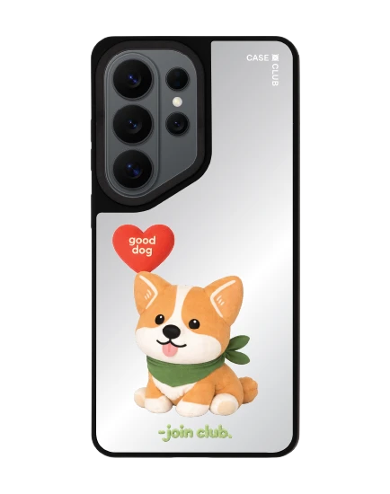เคสกระจก samsung s26 ultra matte magsafe join the club heartful คอร์กี้