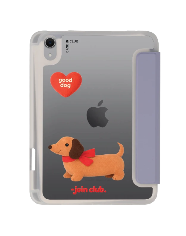 เคสใส ipad mini 7 สีม่วง join the club heartful ดัชชุน