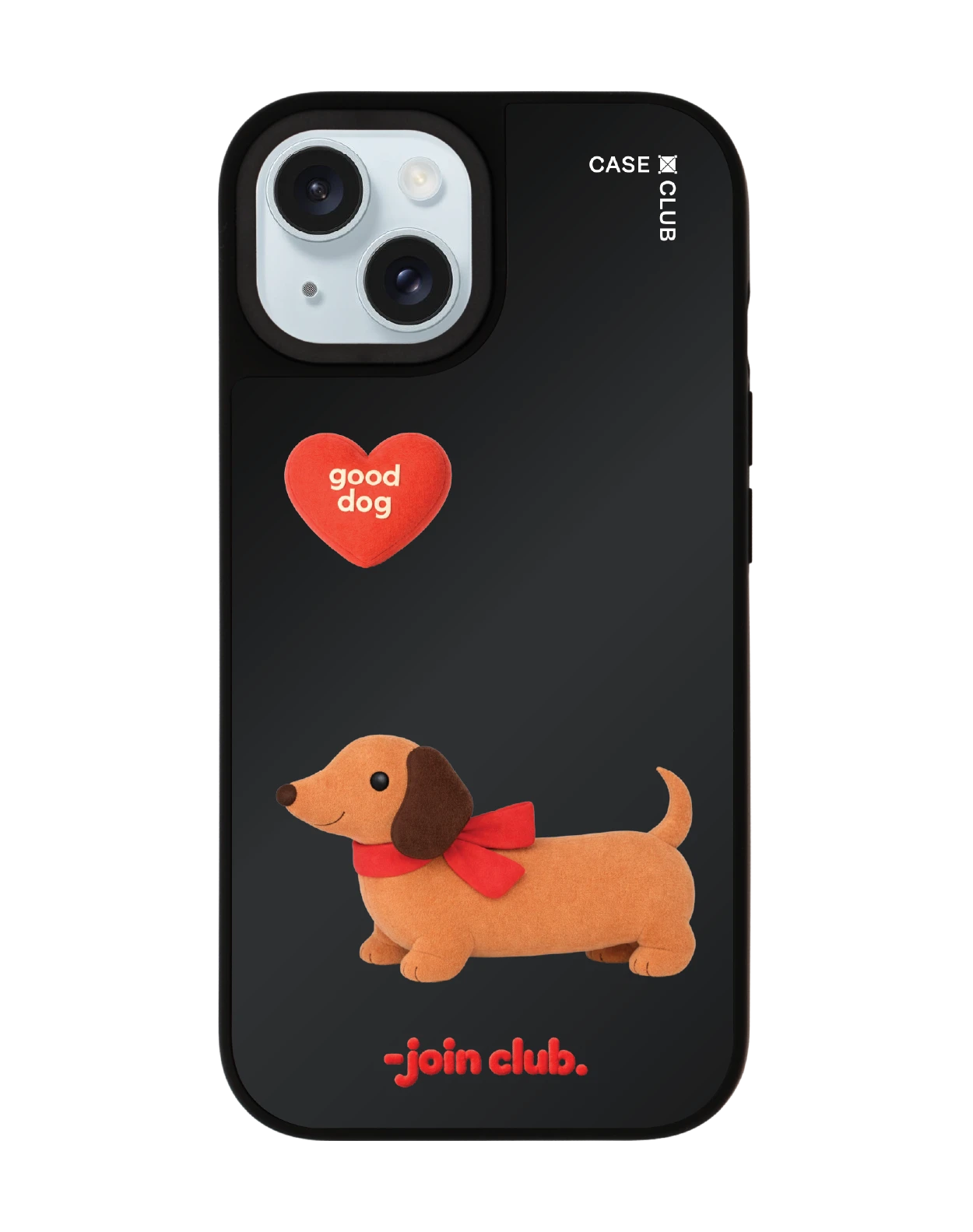 เคสกระจก iphone 15 matte magsafe join the club heartful ดัชชุน