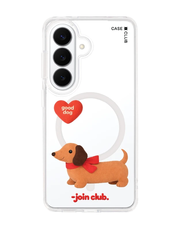 samsung galaxy s26 clear magsafe join the club heartful dachshund