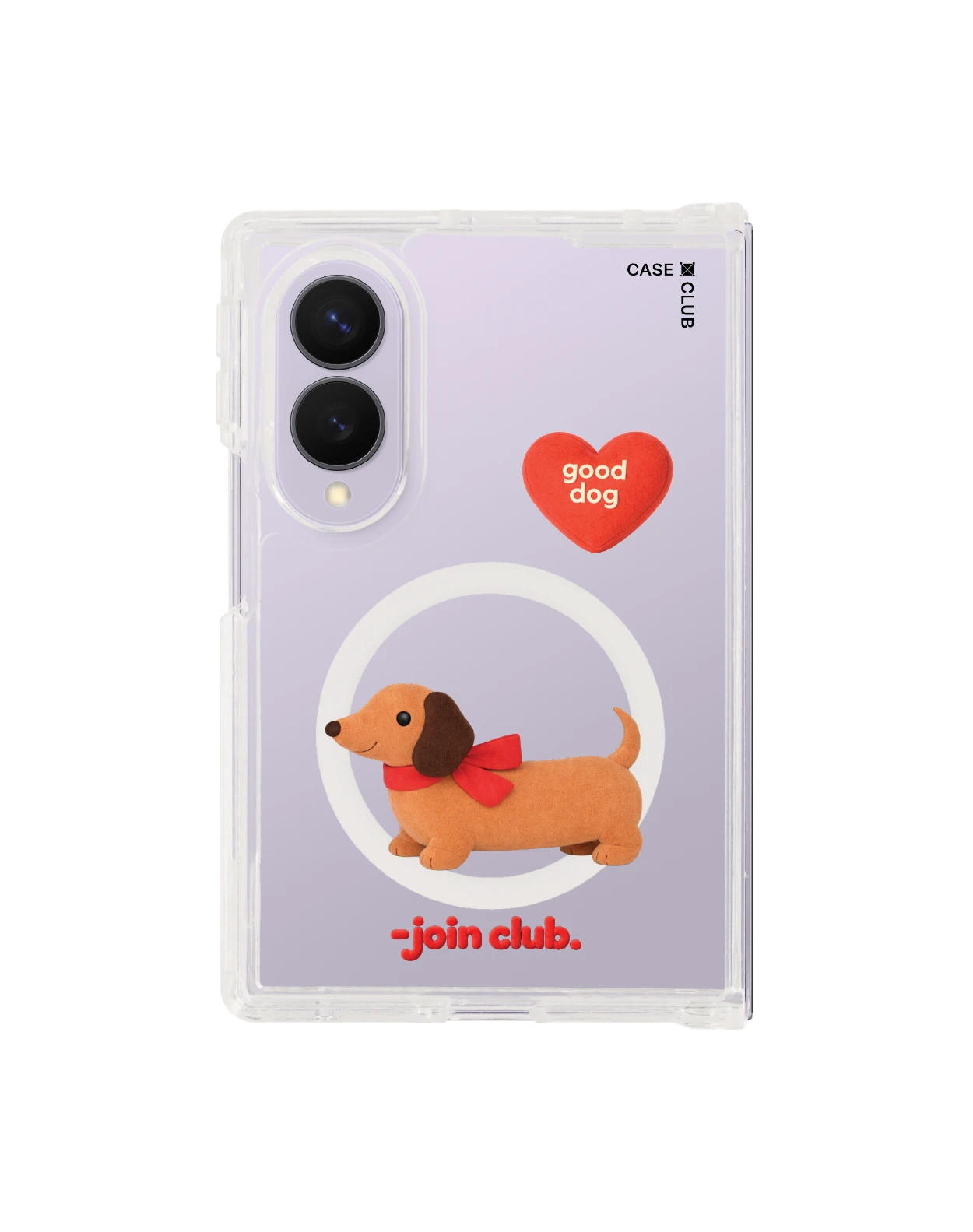 เคสใส samsung galaxy z fold 8 magsafe jtc heartful ดัชชุน