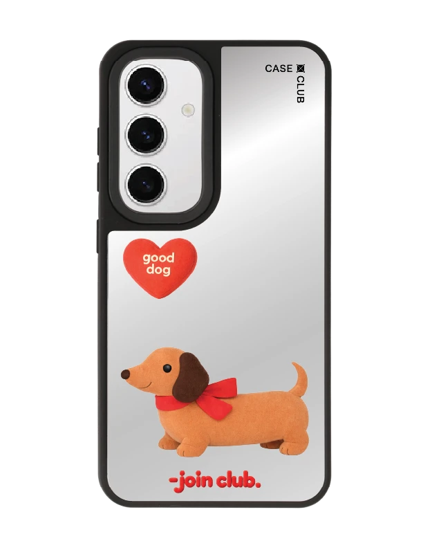 samsung s24 matte mirror magsafe join the club heartful dachshund