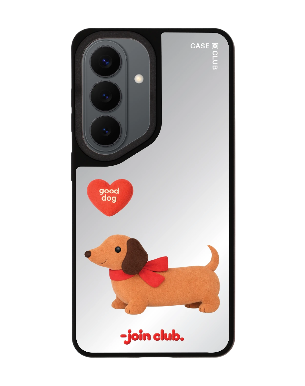samsung s26 matte mirror magsafe join the club heartful dachshund