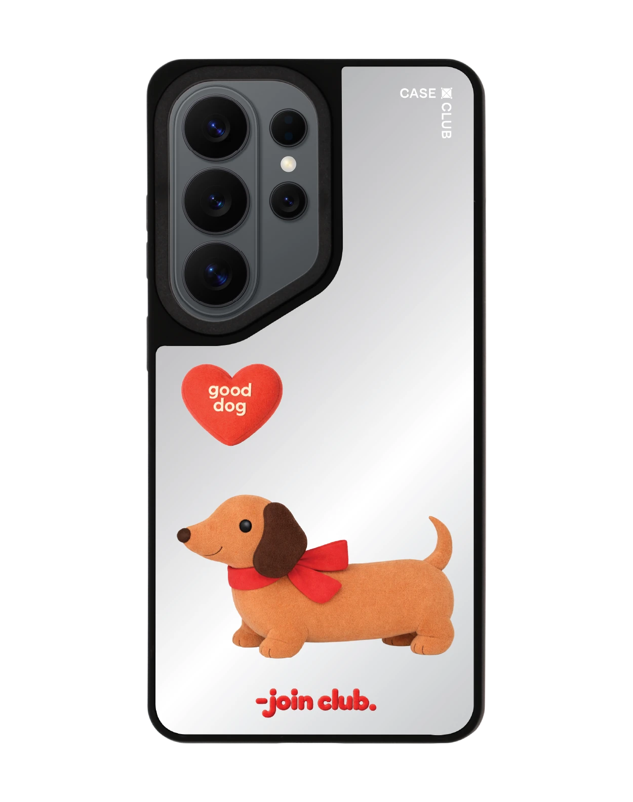 samsung s26 ultra matte mirror magsafe join the club heartful dachshund