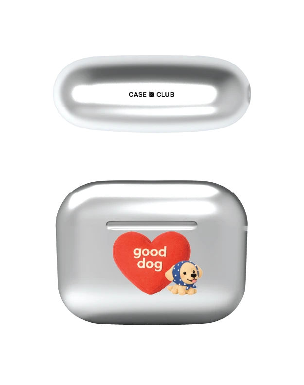 airpods pro 3 silver case join the club heartful golden labrador retriever