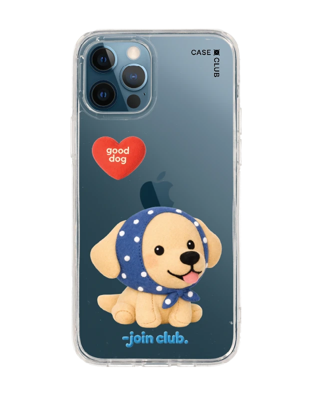 เคสใส iphone 12/12 pro join the club heartful โกลเด้นลาบราดอร์ รีทริฟเวอร์