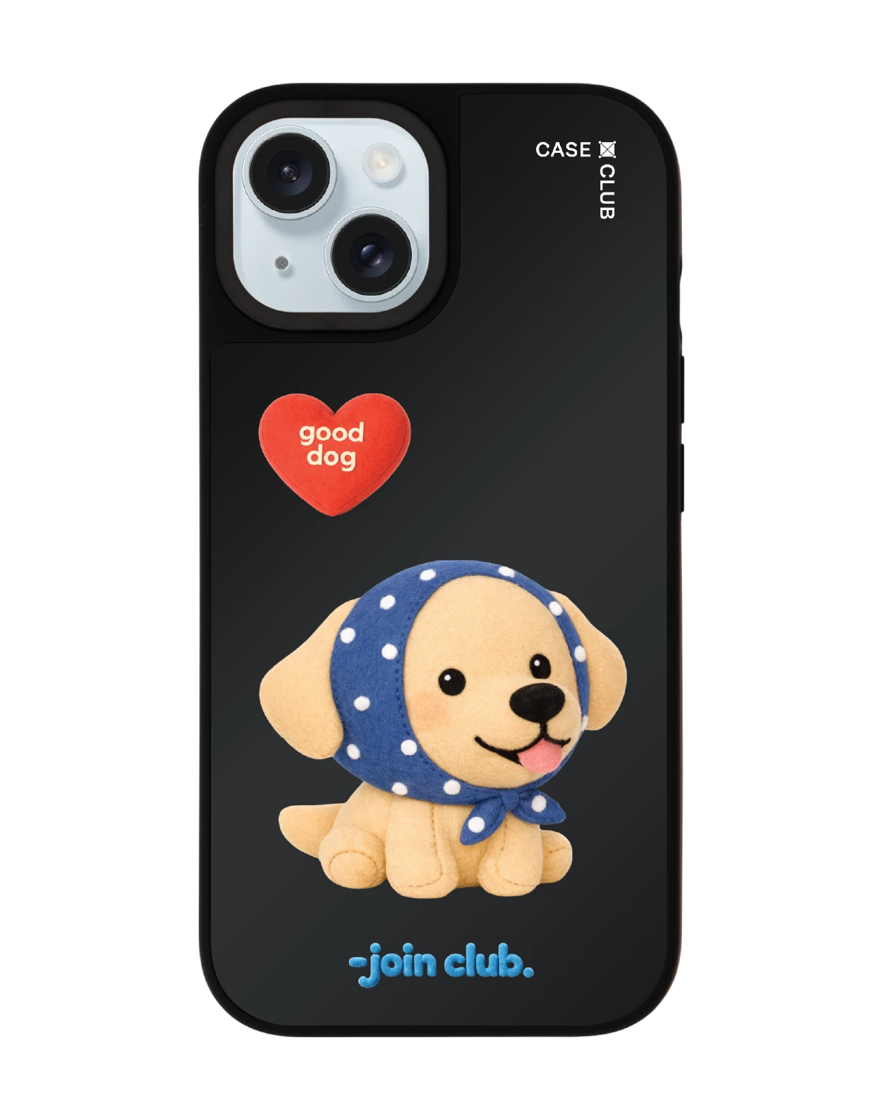 เคสกระจก iphone 15 matte magsafe join the club heartful โกลเด้นลาบราดอร์ รีทริฟเวอร์