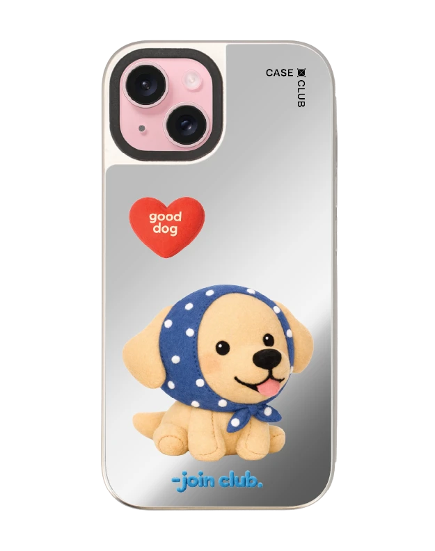 iphone 15 mirror magsafe join the club heartful golden labrador retriever