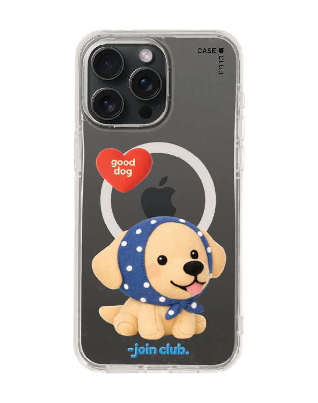 iphone 15 pro max clear magsafe join the club heartful golden labrador retriever