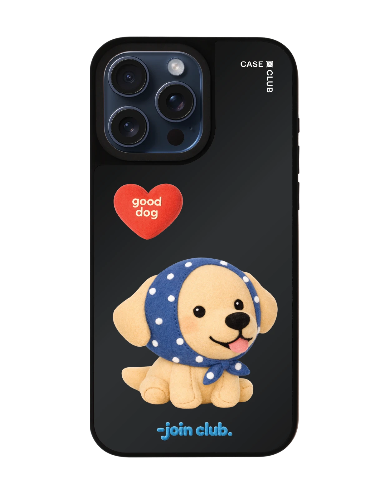 เคสกระจก iphone 15 pro max matte magsafe join the club heartful โกลเด้นลาบราดอร์ รีทริฟเวอร์