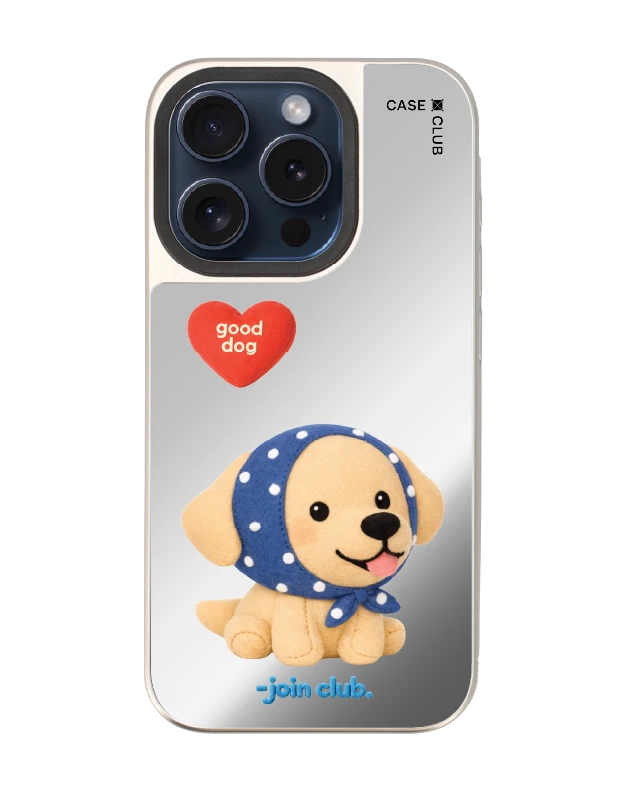 iphone 15 pro mirror magsafe join the club heartful golden labrador retriever