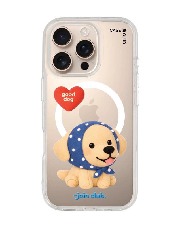 เคสใส iphone 16 pro magsafe join the club heartful โกลเด้นลาบราดอร์ รีทริฟเวอร์