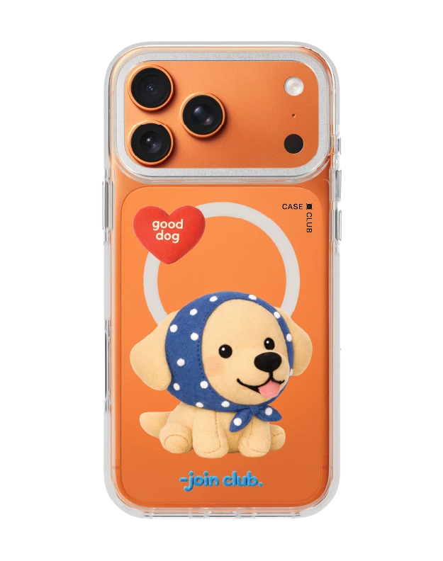 เคสใส iphone 17 pro max magsafe สีขาว join the club heartful โกลเด้นลาบราดอร์ รีทริฟเวอร์