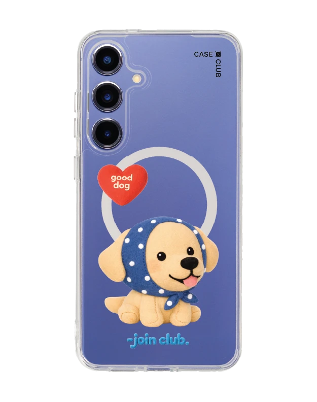 samsung galaxy s25 plus clear magsafe join the club heartful golden labrador retriever
