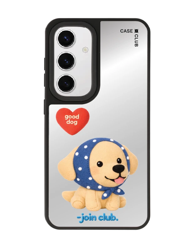 samsung s24 matte mirror magsafe join the club heartful golden labrador retriever