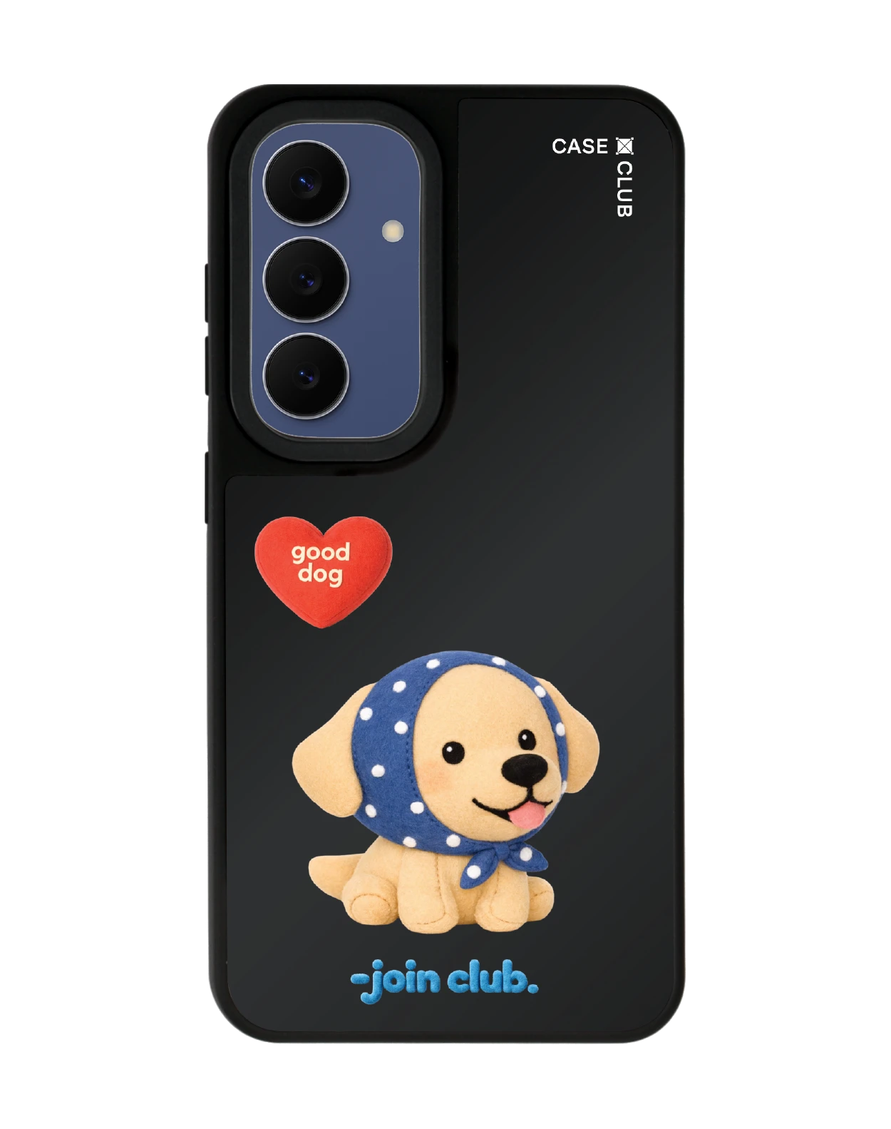 samsung s25 matte black mirror magsafe join the club heartful golden labrador retriever