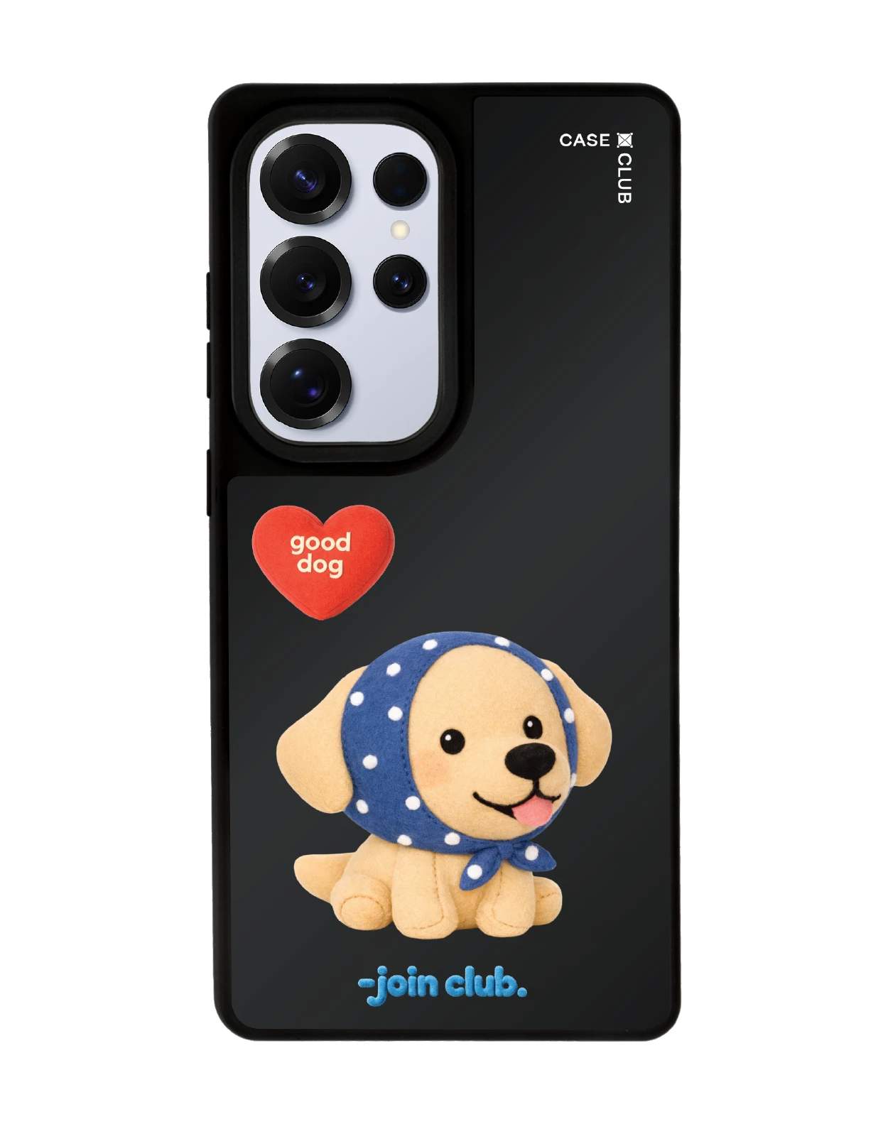 samsung s25 ultra matte black mirror magsafe join the club heartful golden labrador retriever