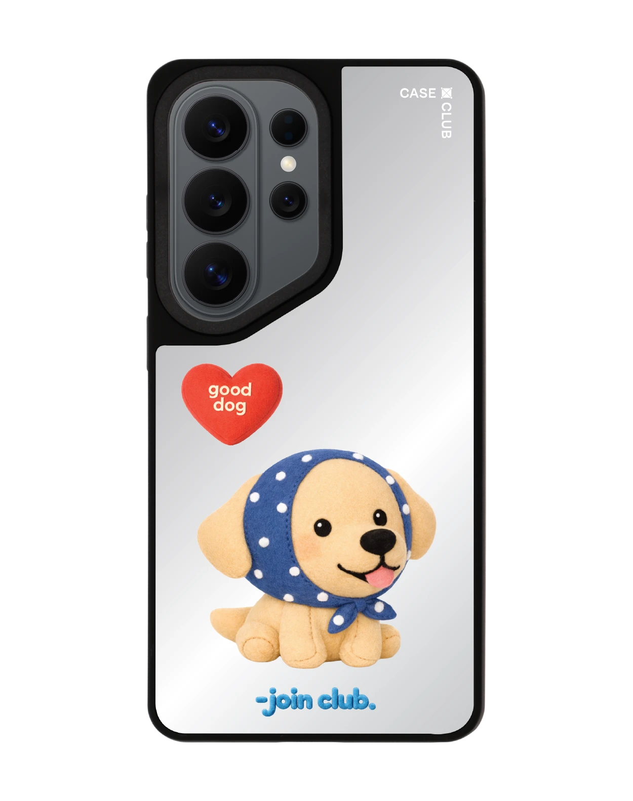 samsung s26 ultra matte mirror magsafe join the club heartful golden labrador retriever