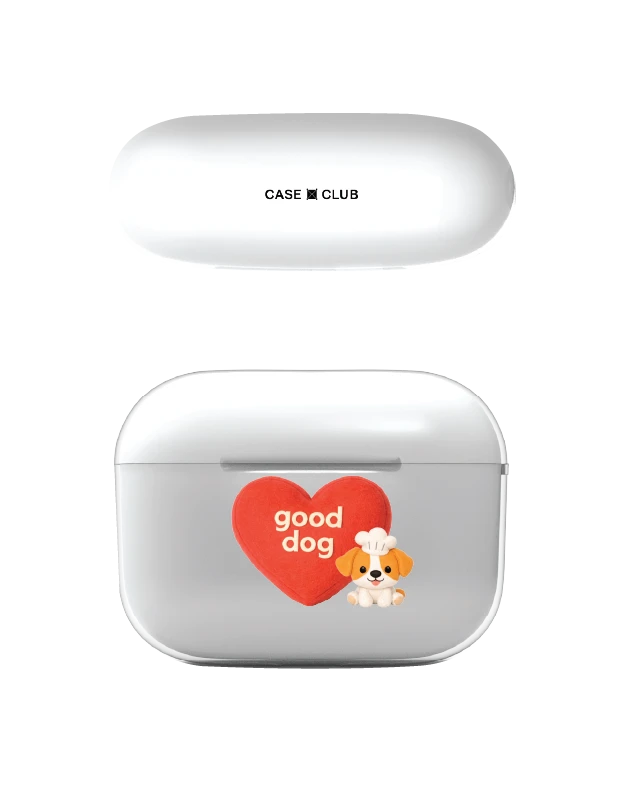 airpods pro 3 clear case join the club heartful jack russell terrier