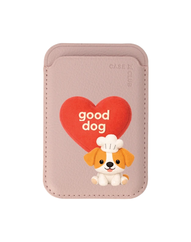 baby pink wallet magsafe join the club heartful jack russell terrier