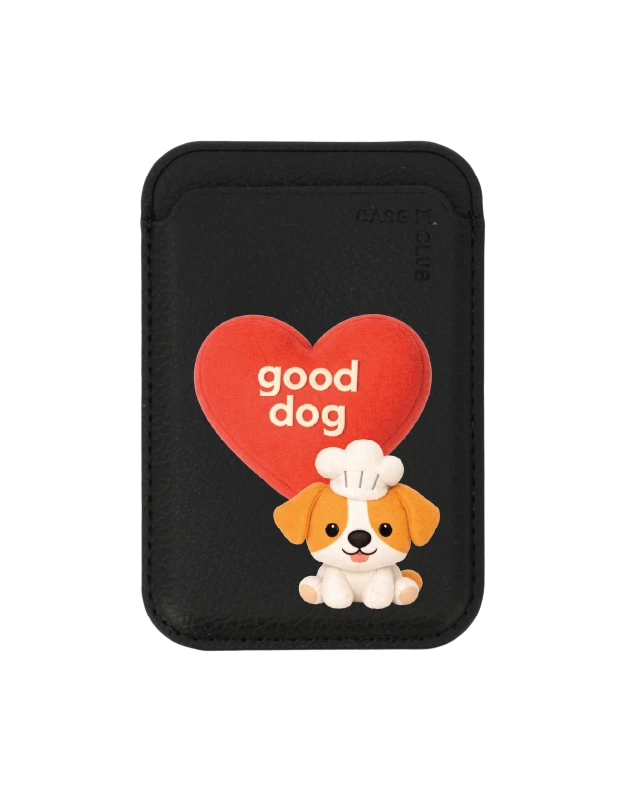 กระเป๋าใส่บัตร magsafe ดำ join the club heartful แจ็ครัสเซลล์ เทอร์เรีย