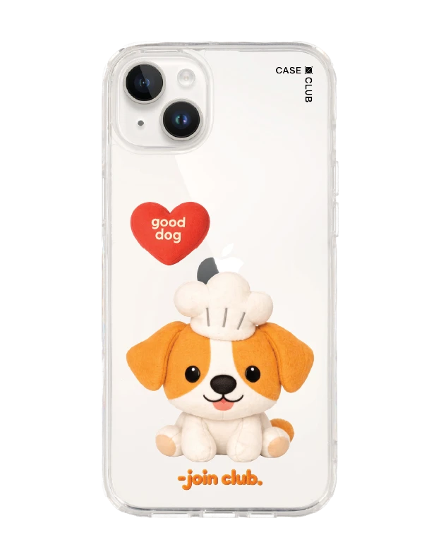 iphone 14 plus clear case join the club heartful jack russell terrier