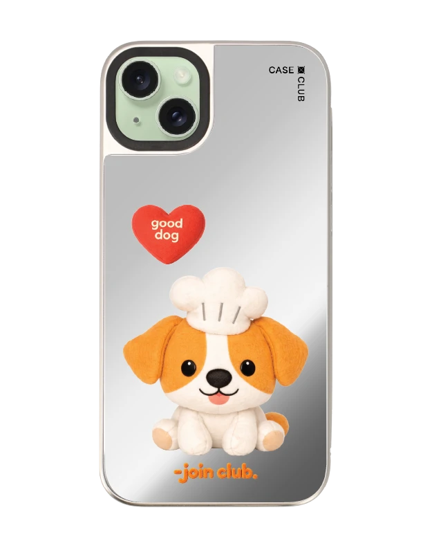 iphone 15 plus mirror magsafe join the club heartful jack russell terrier