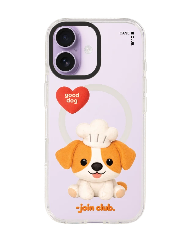 iphone 17 clear case magsafe shield join the club heartful jack russell terrier