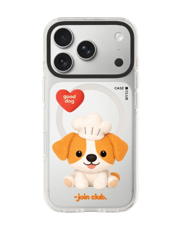 iphone 17 pro clear case magsafe shield join the club heartful jack russell terrier