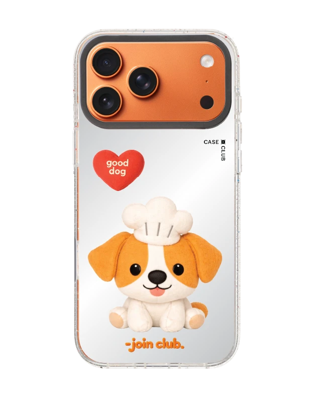 iphone 17 pro max clear mirror magsafe join the club heartful jack russell terrier