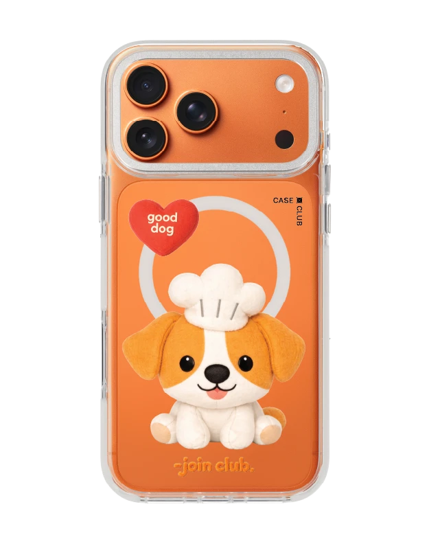 เคสใส iphone 17 pro max magsafe สีขาว join the club heartful แจ็ครัสเซลล์ เทอร์เรีย