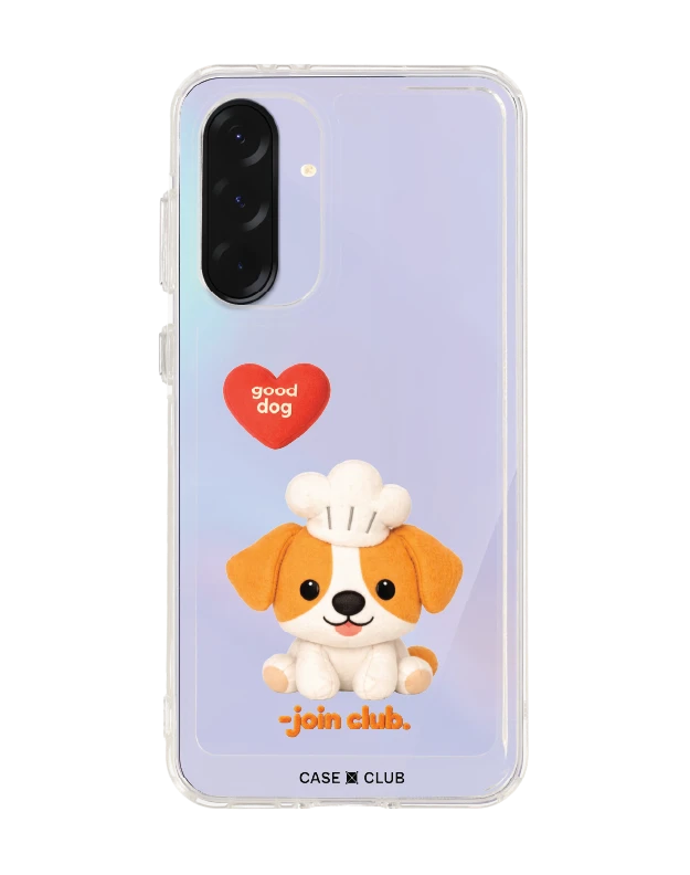 samsung galaxy a36 clear case join the club heartful jack russell terrier