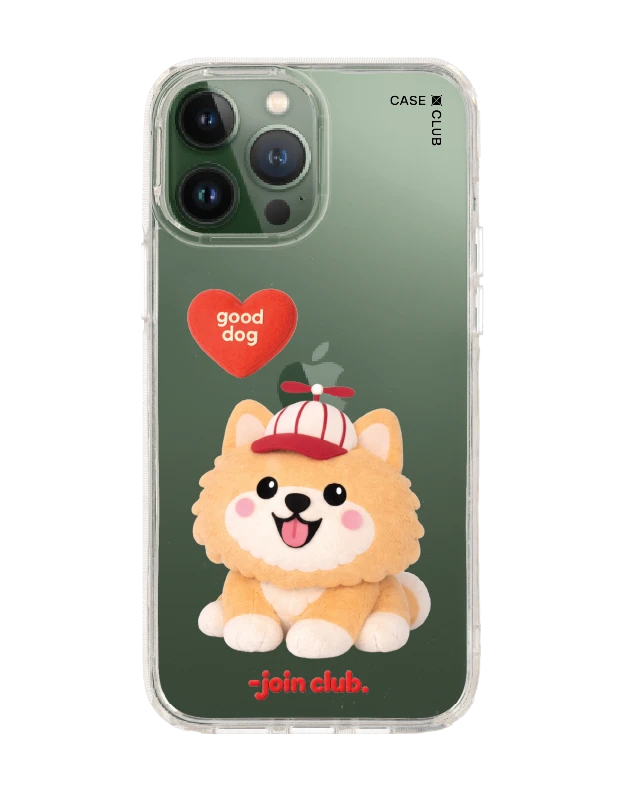 เคสใส iphone 13 pro max join the club heartful ปอมเมอเรเนียน