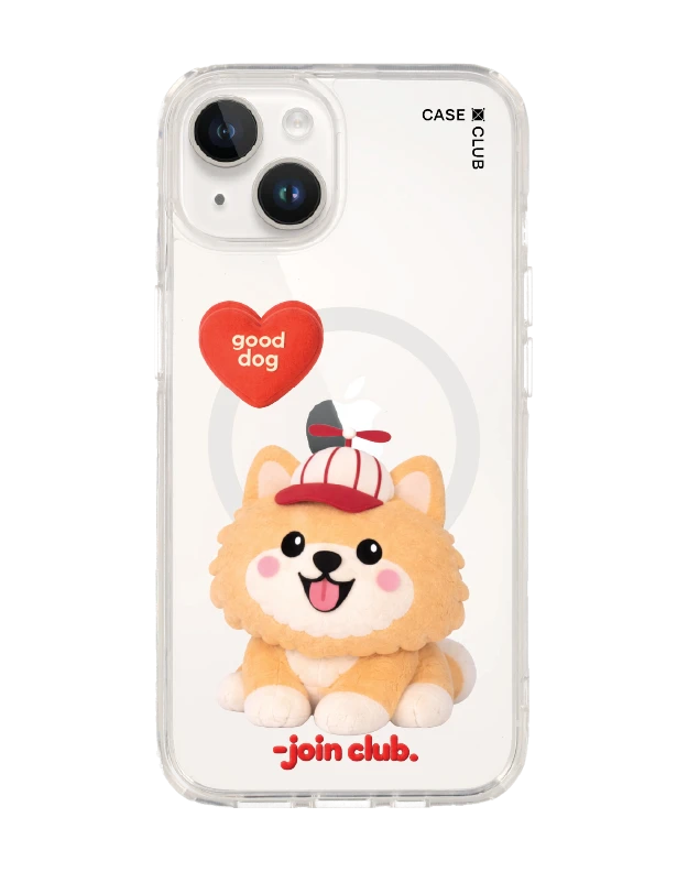 เคสใส iphone 14 magsafe join the club heartful ปอมเมอเรเนียน