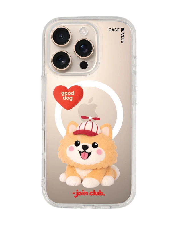 เคสใส iphone 16 pro magsafe join the club heartful ปอมเมอเรเนียน