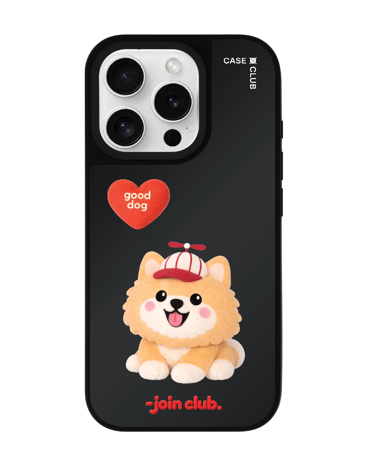 เคสกระจก iphone 16 pro matte magsafe join the club heartful ปอมเมอเรเนียน