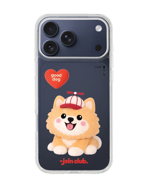 เคสใส iphone 17 pro max join the club heartful ปอมเมอเรเนียน