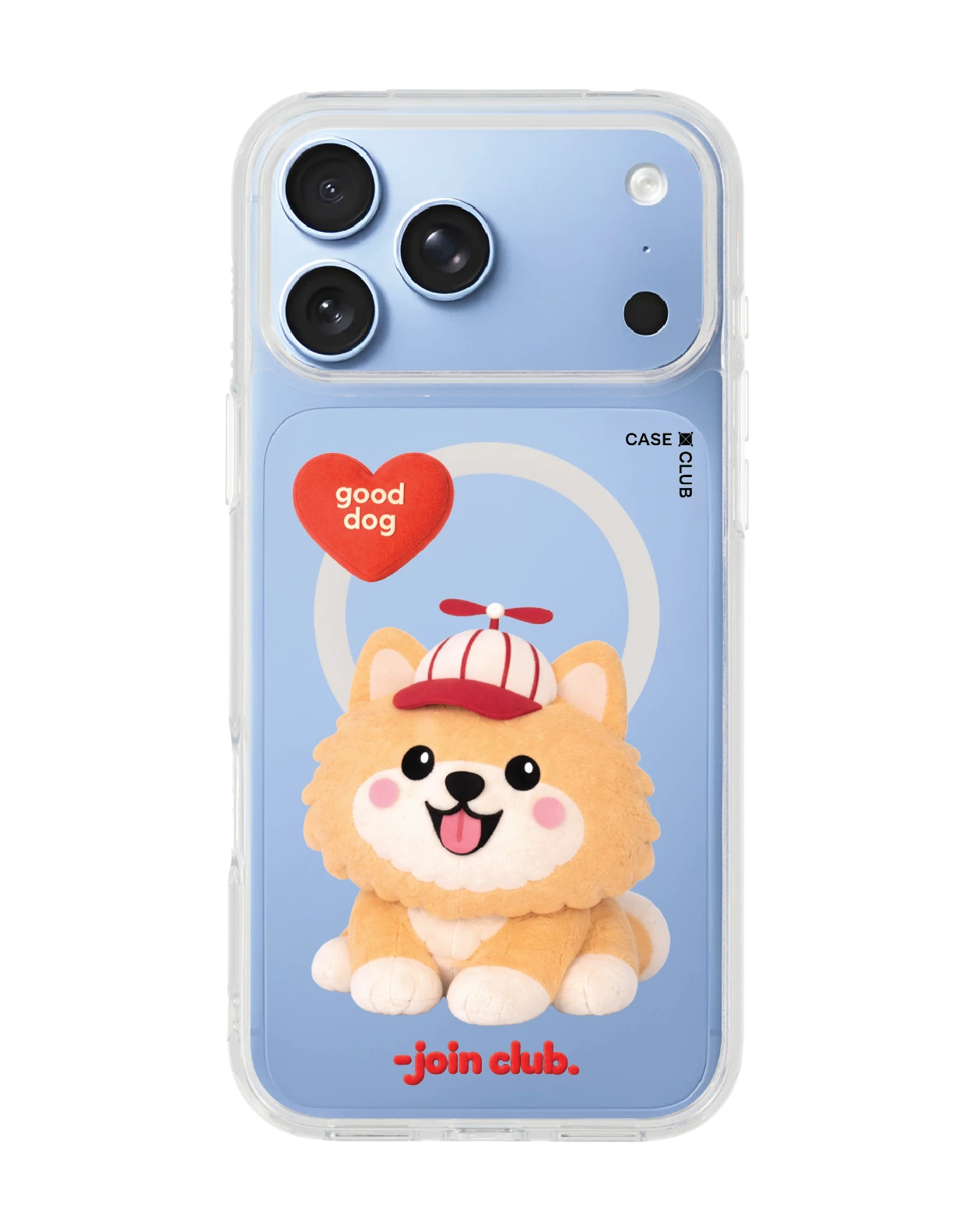 เคสใส iphone 18 pro max magsafe jtc heartful ปอมเมอเรเนียน