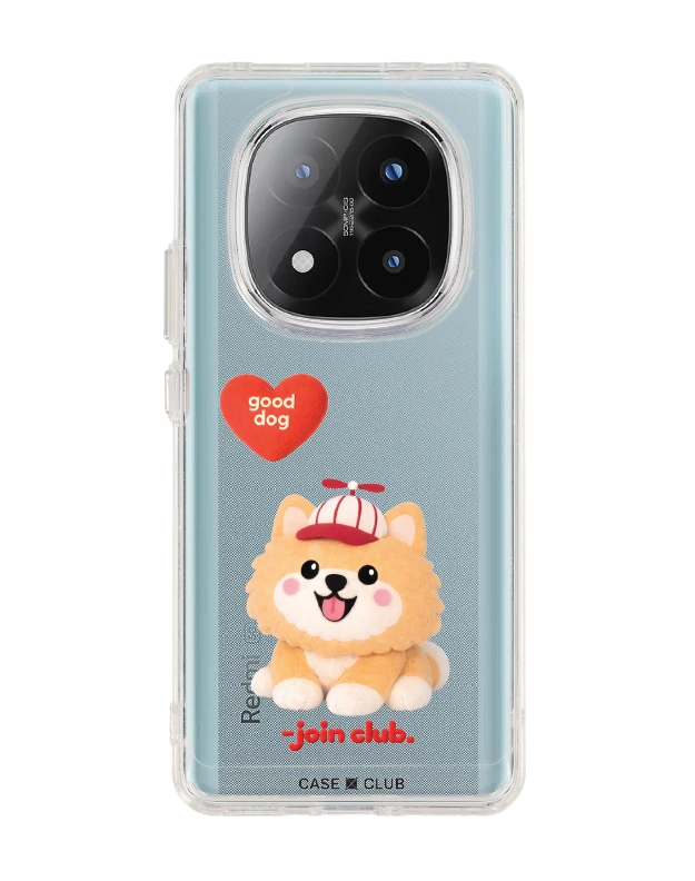 เคสใส redmi note 14 pro plus join the club heartful ปอมเมอเรเนียน